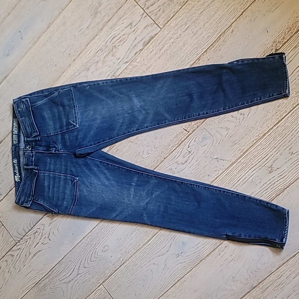 Madewell Switchyard Zip ankle utility Jeans size 27